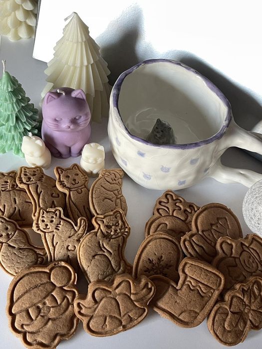 Імбирні пряники котики