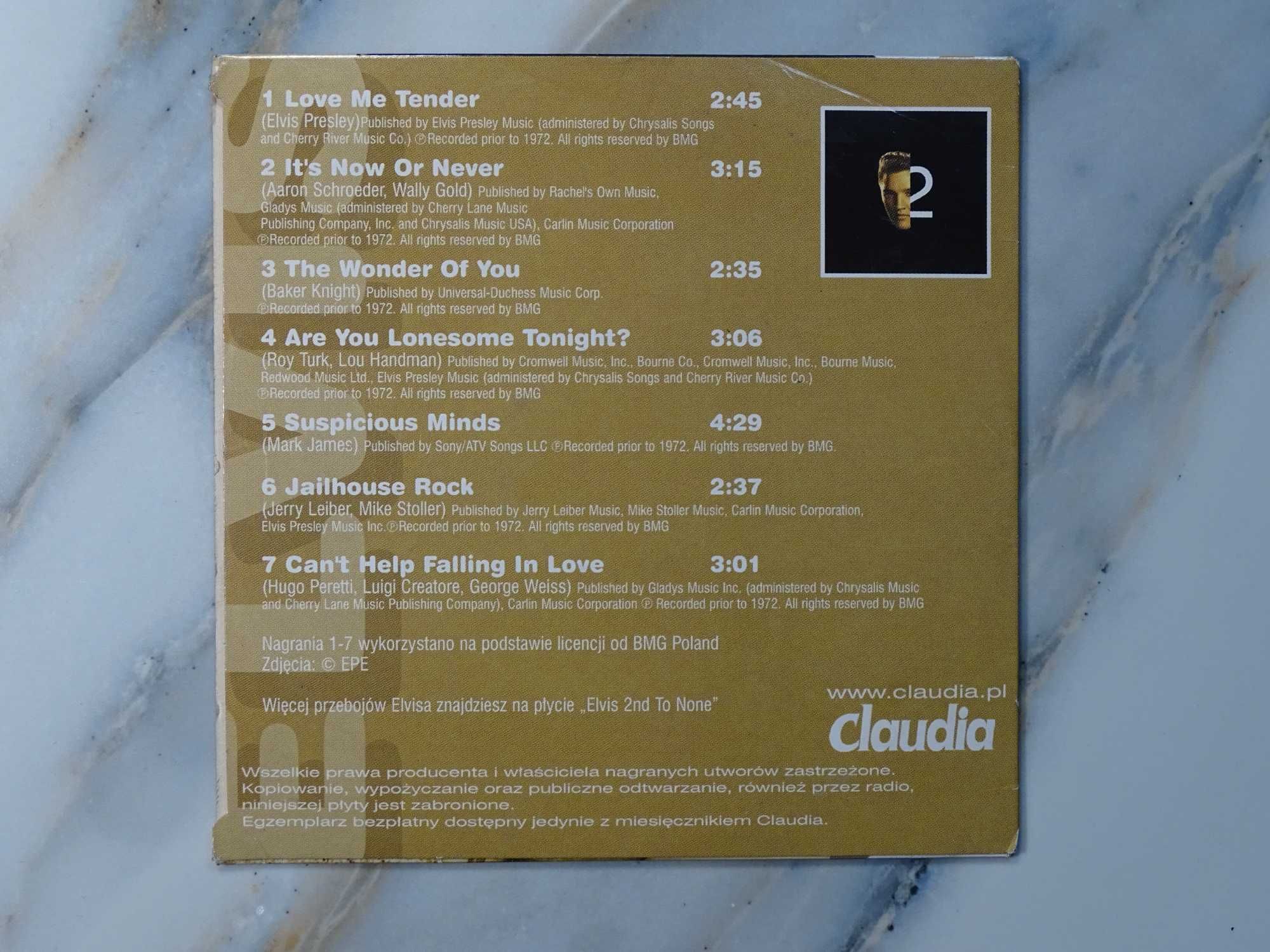 CD: Elvis: Love me tender największe przeboje