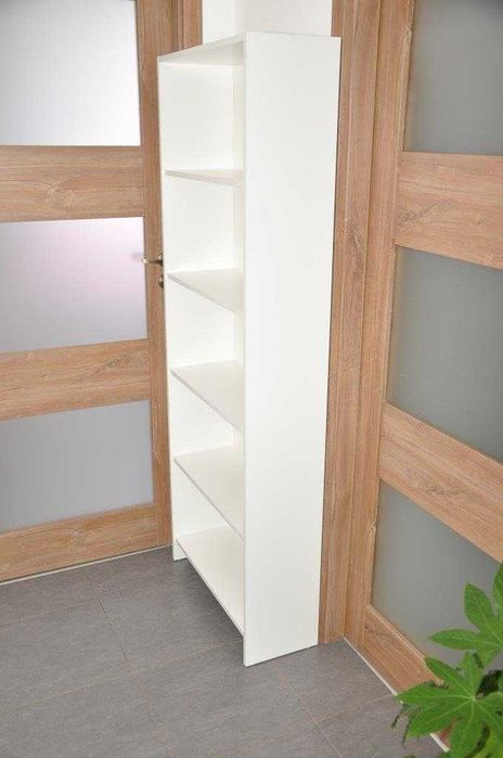 NOWY Biały regał NOWY bez skaz Super na LEGO, ekspozycję na książki