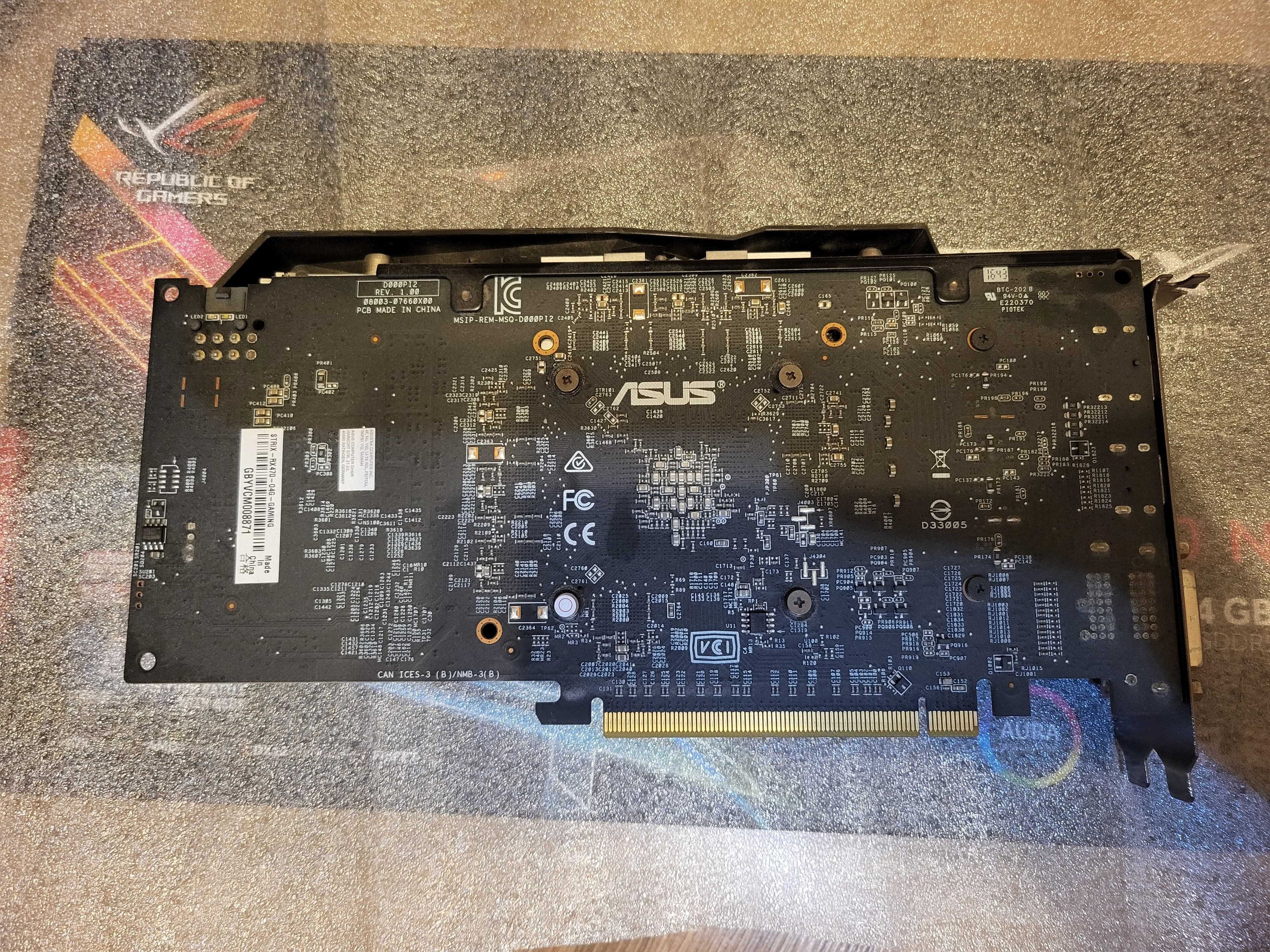 ASUS Radeon RX470 4 GB Strix