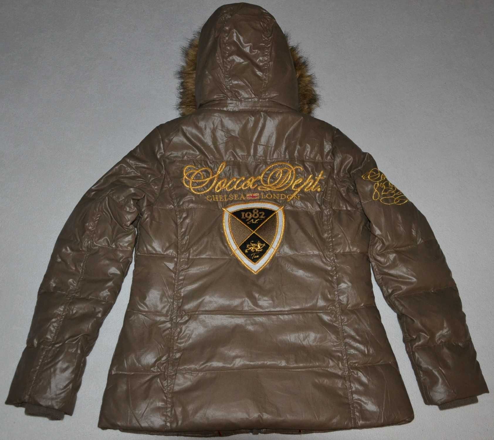 SOCCX Chelsea London Kurtka Zimowa Damska S Oryginalna Super Stan