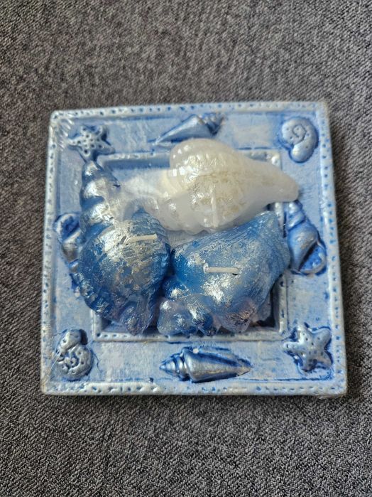 Zestaw świeczek w stylu morskim