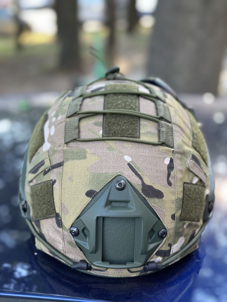 Военный шлем каска шолом військовий з ориг навушниками Walkers Razor