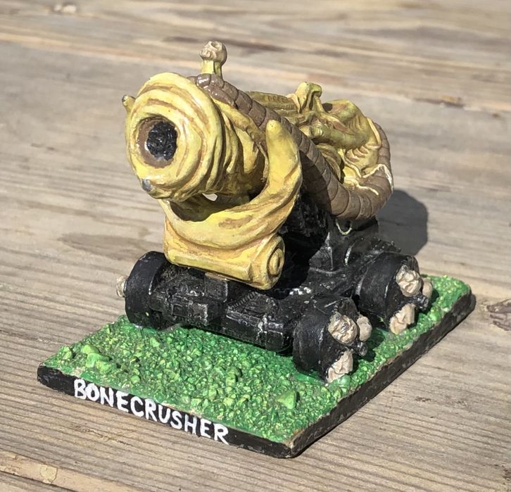 Armata figurka Bonecrusher Unholly Carronade gra Warzone Dark Legion !