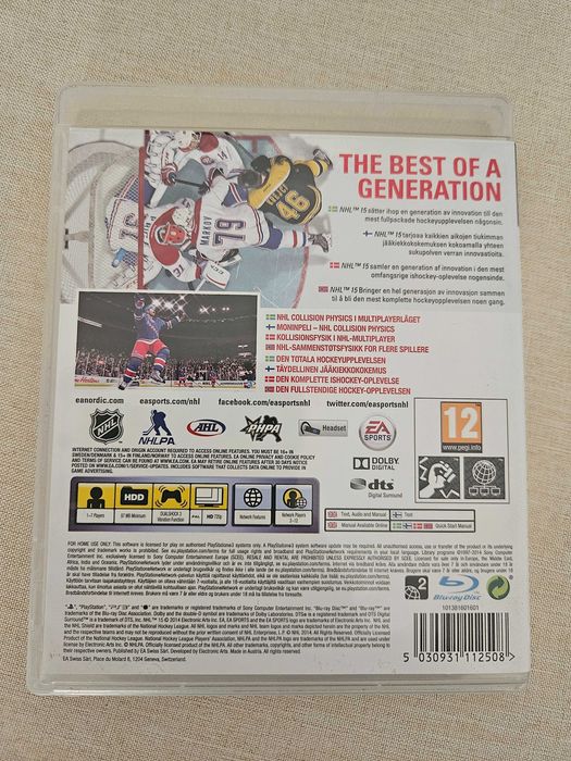 NHL 15 (Gra PS3)