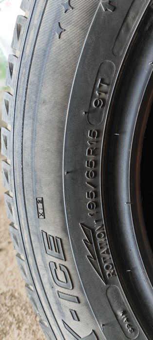 БЕЗ ПРЕДОПЛАТ/Резина/Колеса Michelin 195 65 R15 91T Зима №90
