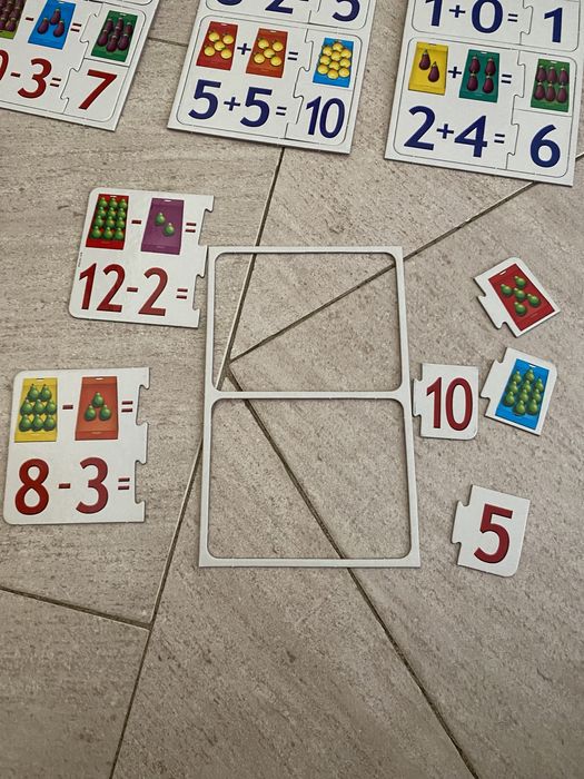 Jogo de raciocínio 5-6 anos como novo!