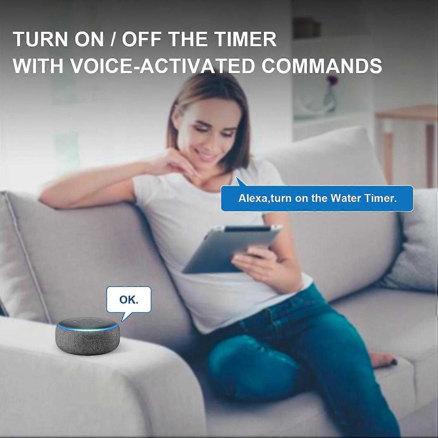 2-strefowy timer Wi-Fi do nawadniania inteligentne sterowanie ogrodem