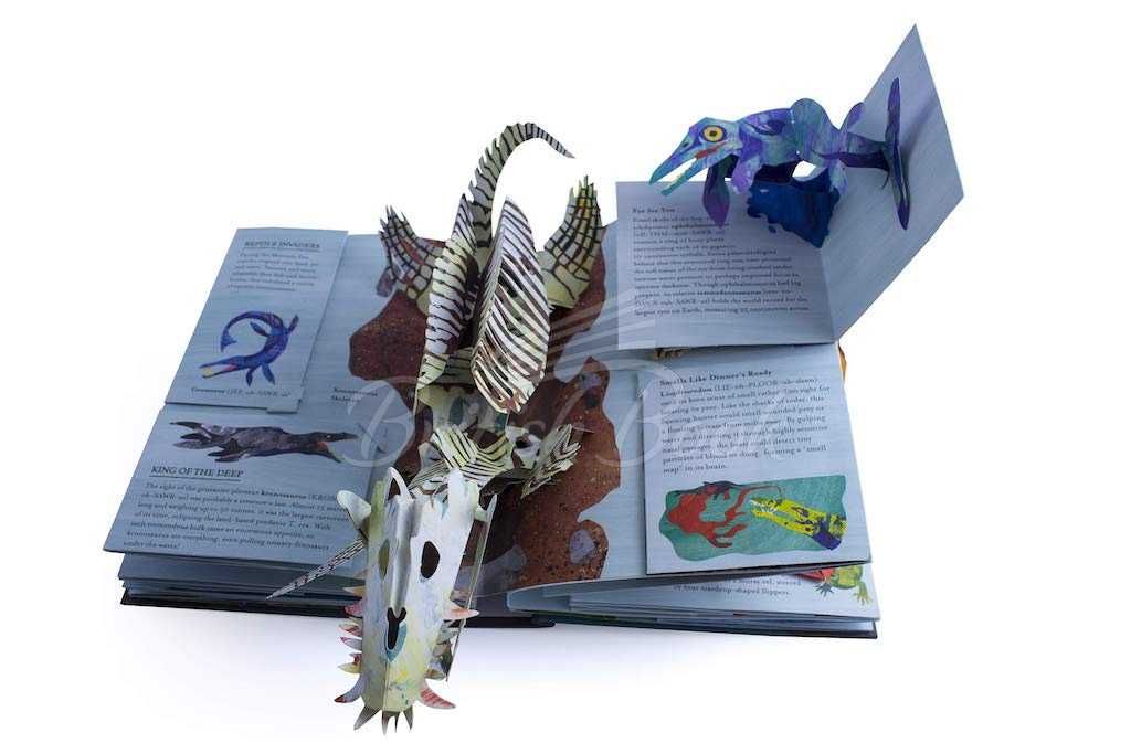 Інтерактивна книга Pop-Up: Encyclopedia Prehistorica Dinosaurs/Sharks
