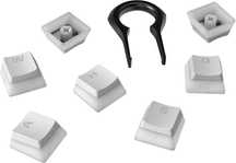 Klawisze do klawiatury Pudding Keycaps białe