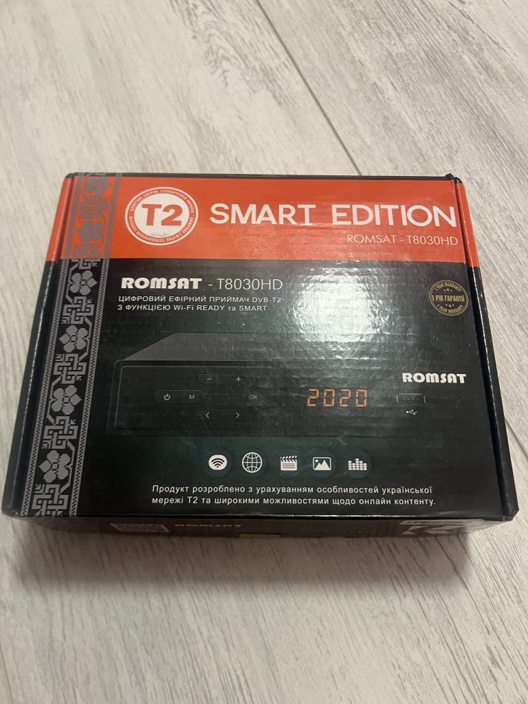 Продам smart приставку +T2