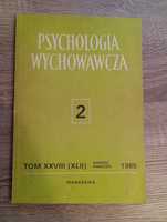 Psychologia wychowawcza Tom XXVIII marzec kwiecień 1985