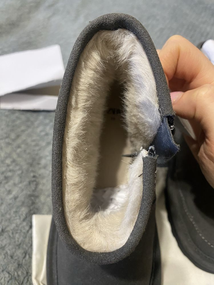 Дитячі ботінки, уггі zara, 35 розмір! Срочно!