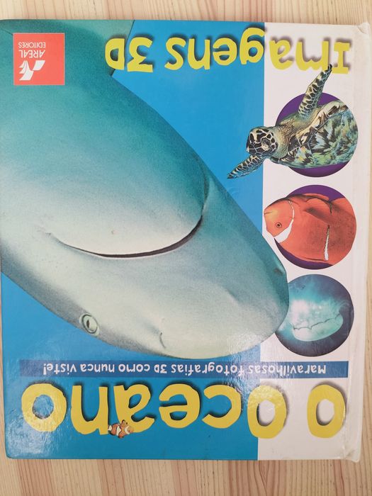 Livro - O oceano imagens 3D