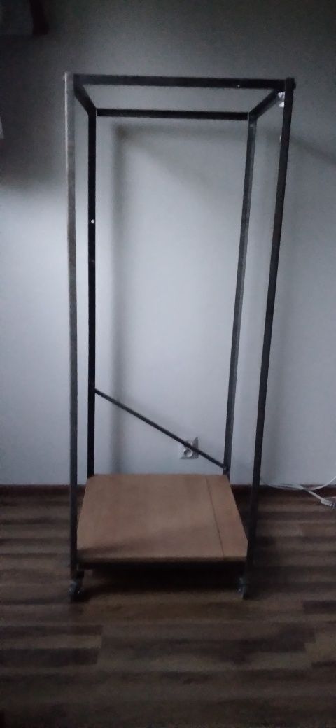 Wózek transportowy platforma regał na kółkach wys 160 cm, szer 60 x 60