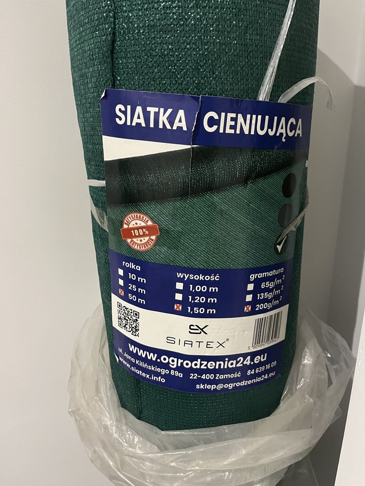 Siatka cieniująca zielona 95% 200g