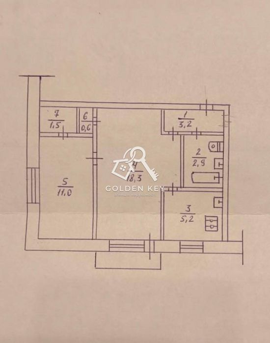 Продаж 2-кімнатної квартири з автономним опаленням