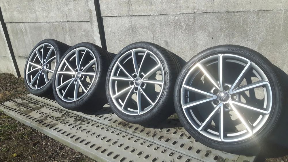 AUDI A4 S4 8W A5 F5 ALUFELGI KOŁA 19&quot; 5X112 AUDI SPORT 245/35R19