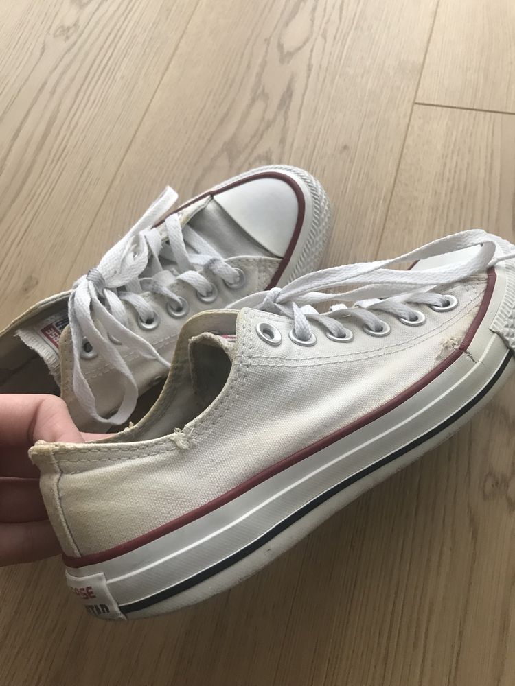 Trampki converse 37,5 białe