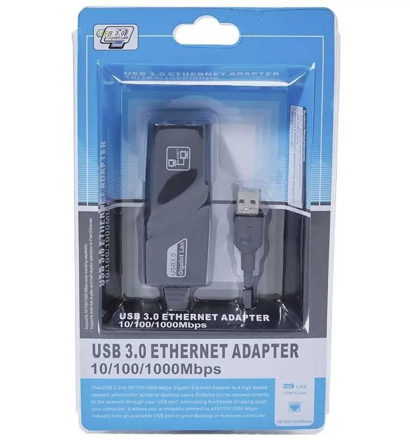 Мережева карта USB 3.0 LAN Ethernet RJ45 100/1000 Мбіт/с