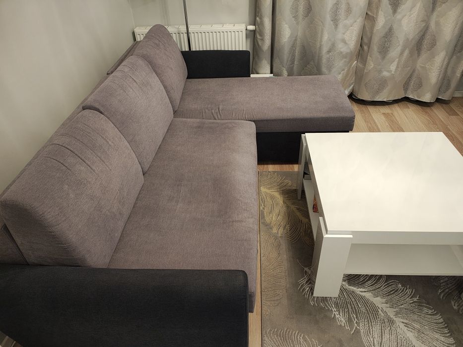 Narożnik szary Black Red White