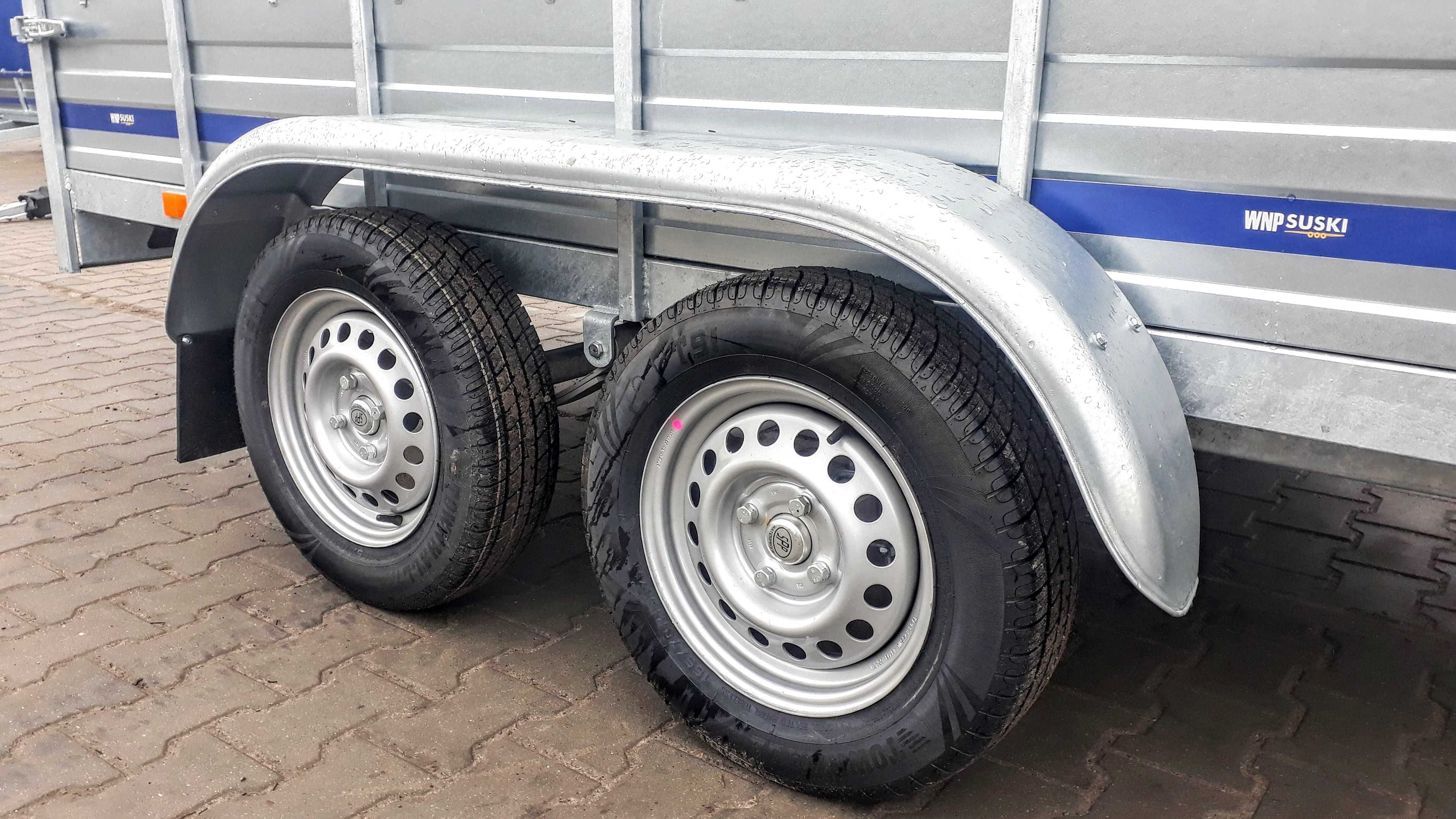 Przyczepa zb Suski 250x125x120 4x resor Producent Dostawa
