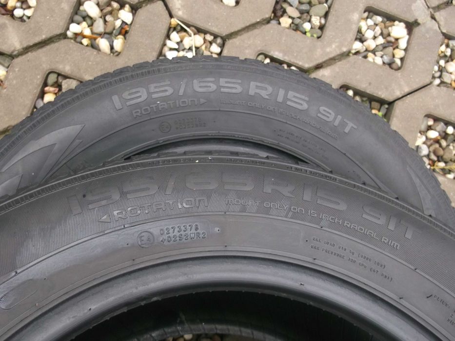 opony 195/65r15 91T Nokian Wr D4 dot2620 2sztuki zimówki opona