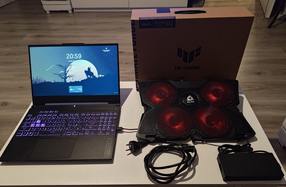 ASUS TUF A15 •Ryzen 7•RTX 4060•32GB RAM•1TB SSD• 2 lata GWARANCJI