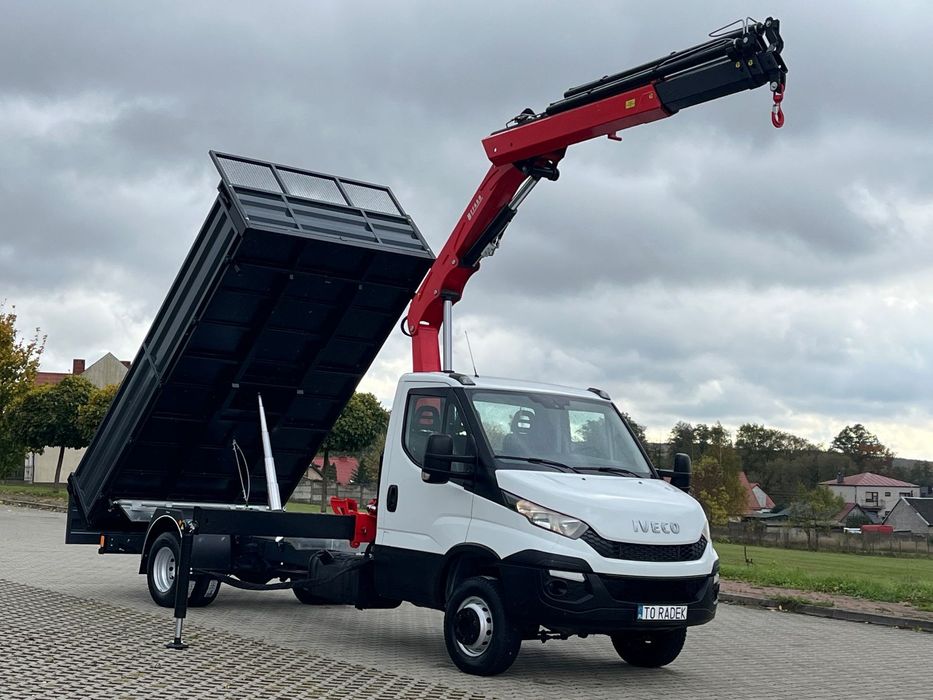 Iveco IVECO DAILY 72-180 3.0 HPI 180KM * HDS BEFARD * 3900 Udźwig *Sterowany Radiowo* Wywrotka 3 Stronna *10 m Wysuwu !