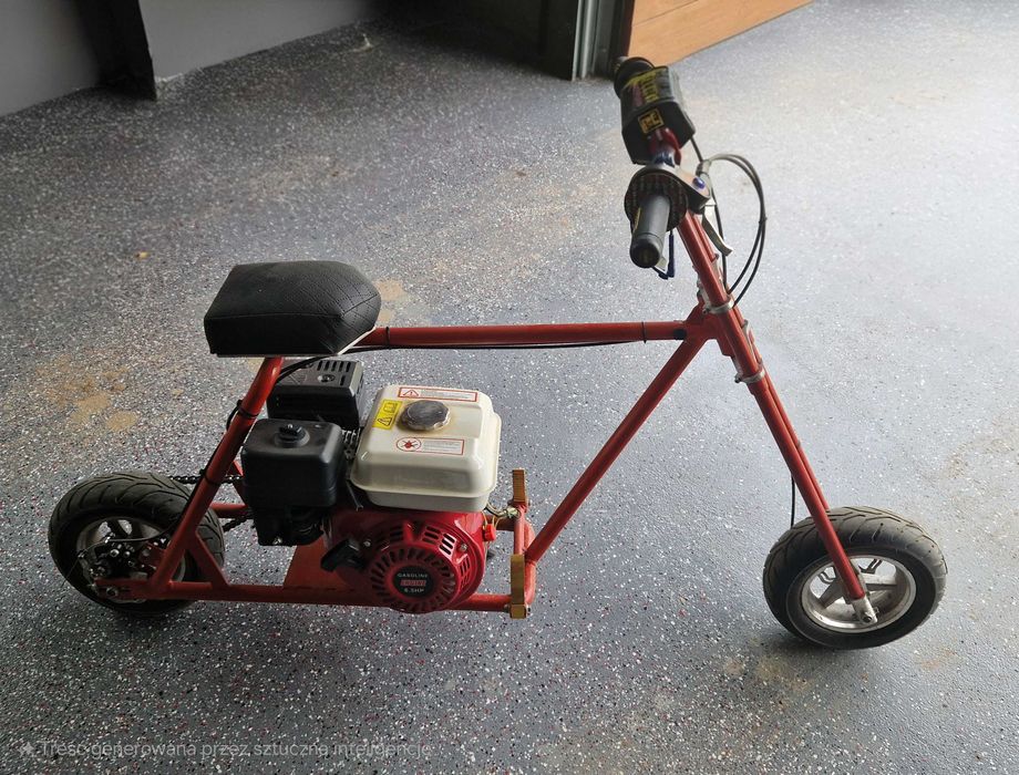 Motorynka, mini bike, custom