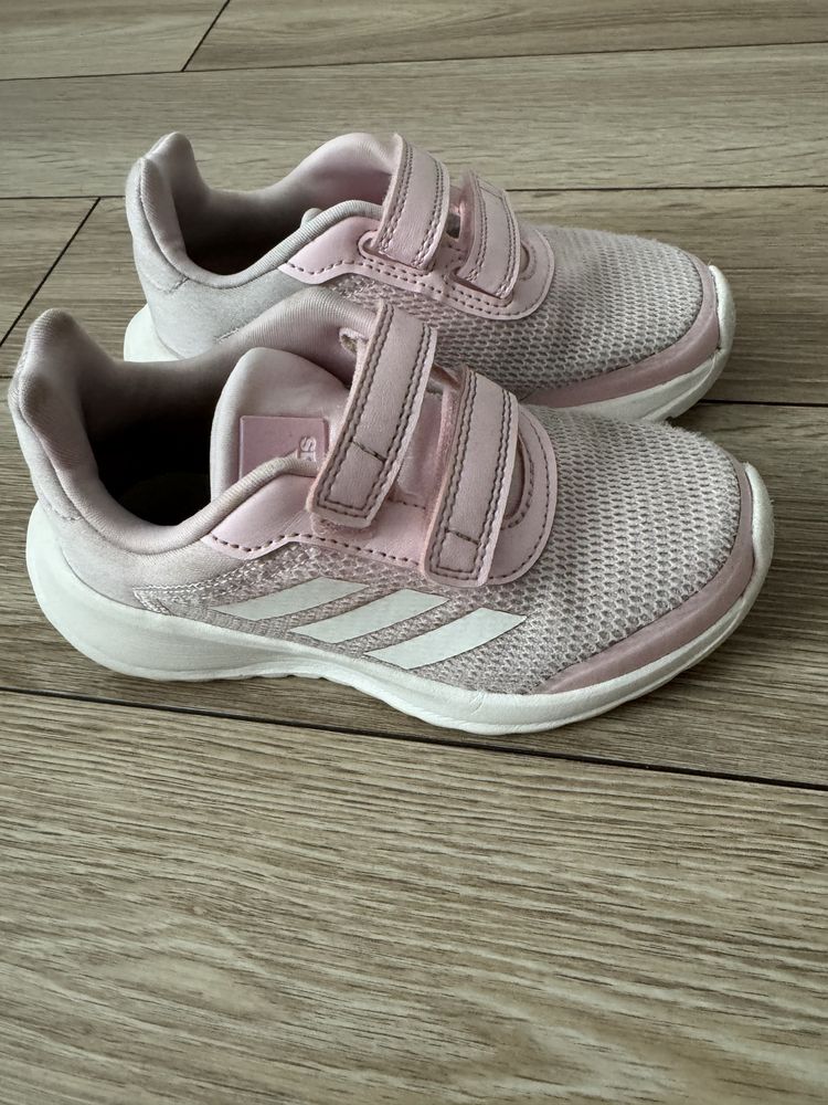 Adidas Tensaur Run 2.0 CF K biało-różowe rozmiar 28