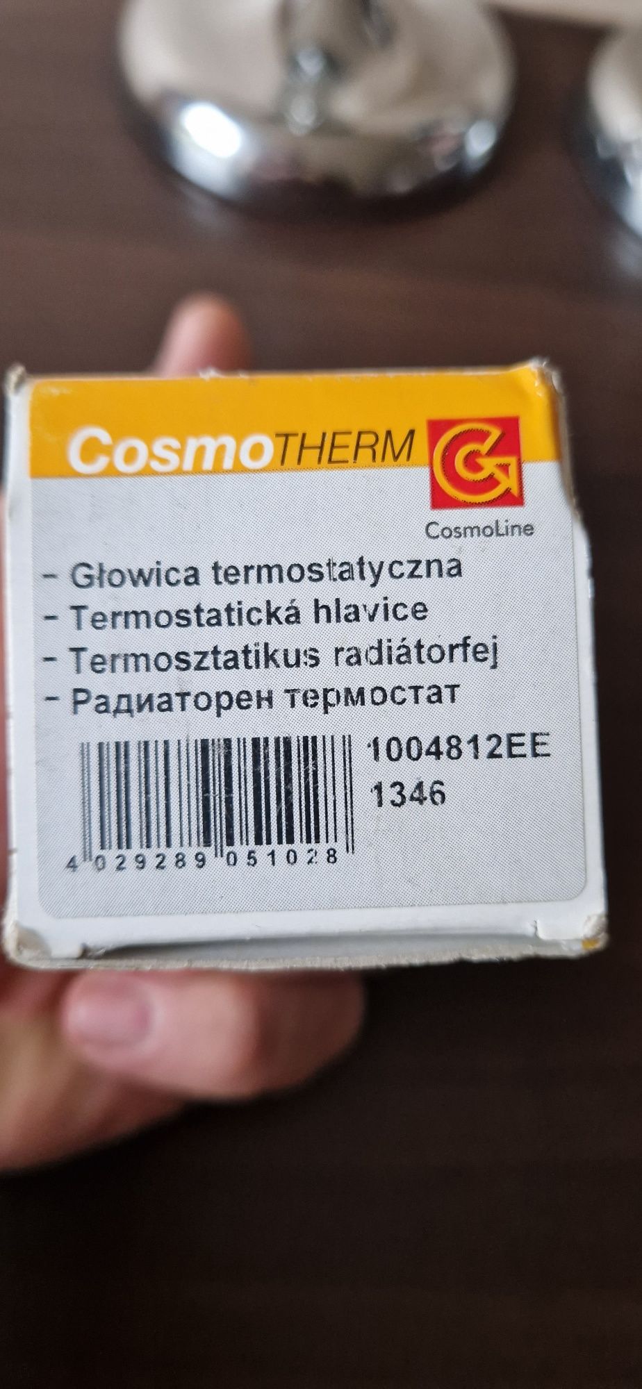 Cosmotherm 8szt głowice termostatyczne  cena za 1szt.Pasują do Danfoss