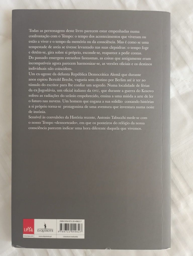 Livro: O tempo Envelhece Depressa