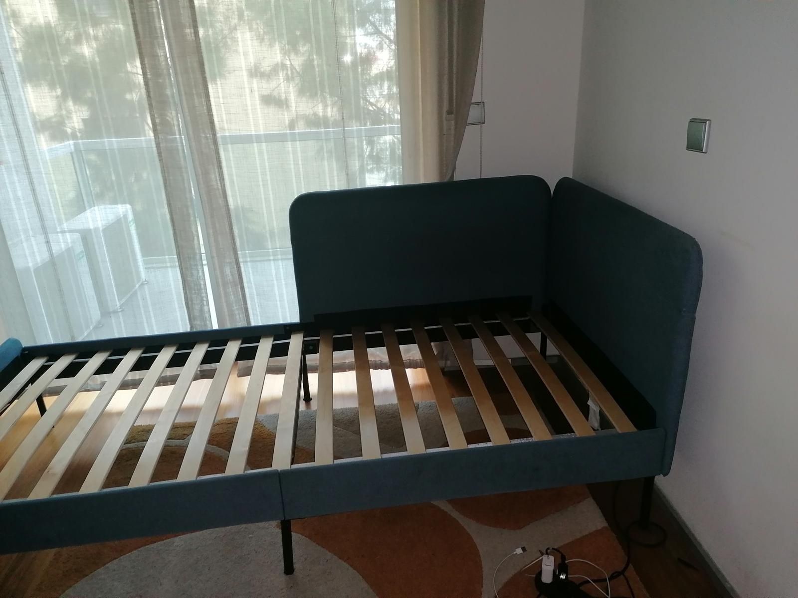 Cama individual solteiro com colchão