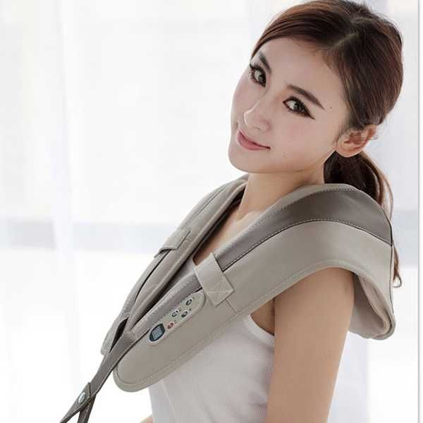 Массажер для плеч и шеи электрический + Подарок!