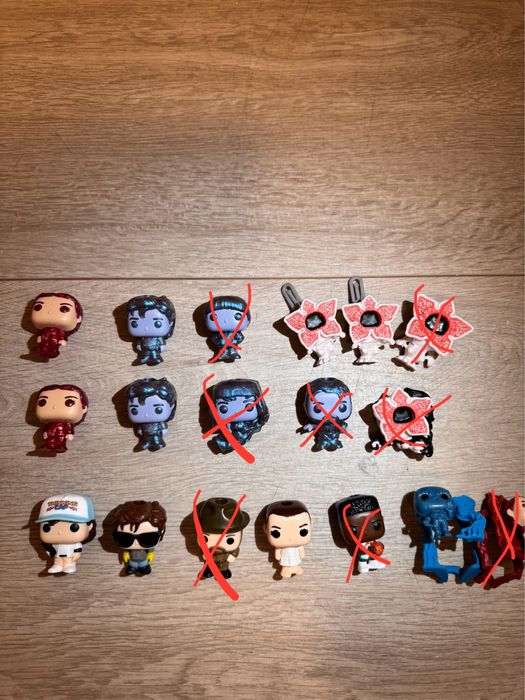 Kinder Joy Stranger Things Дивні дива Вілл з вивороту