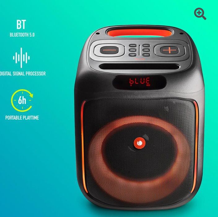 Coluna portatil 80w (NOVA)