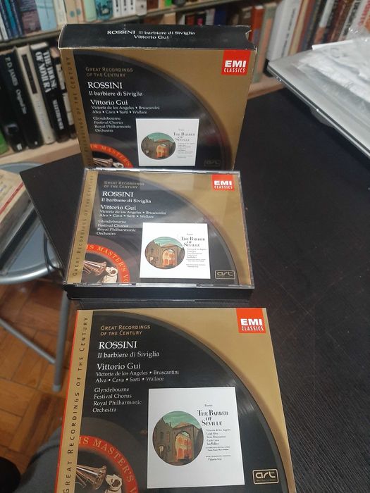 Rossini – Il Barbiere Di Siviglia – los Angeles, Bruscantini – Vit Gui