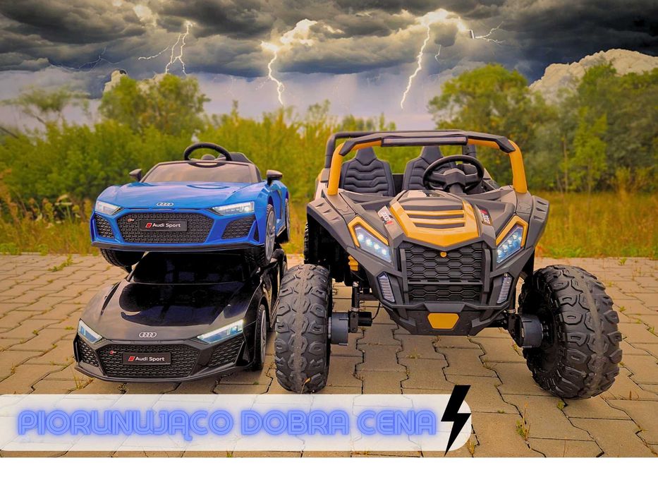 Wielkie auto BUGGY RACING A032 powiększony akumulator 24V16ah