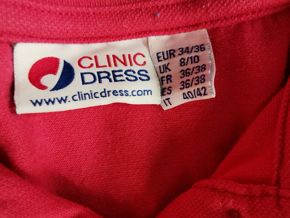 Różowa koszulka polo z kołnierzykiem