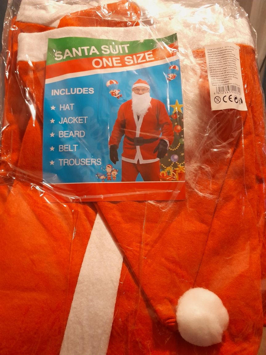 Super okazja;-) strój Świętego Mikołaja