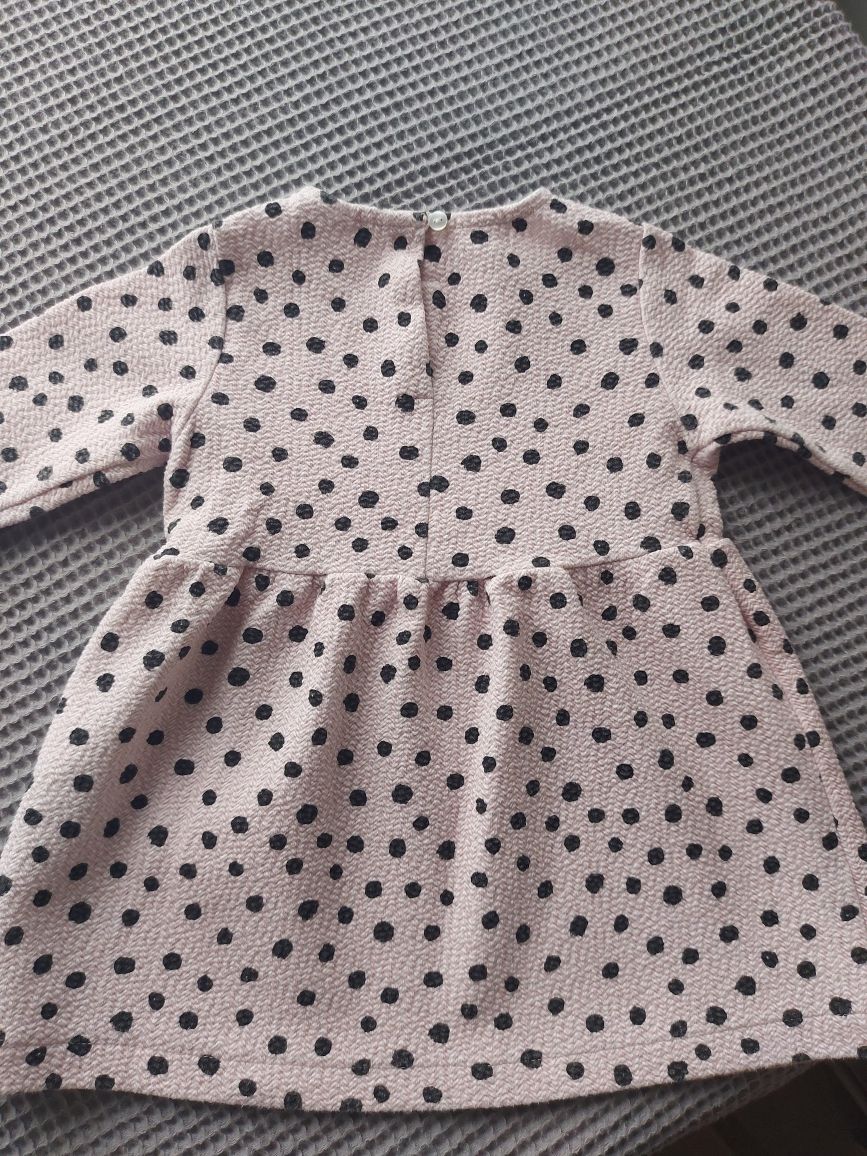 Zestaw 2 sukienek zara rozm. 87