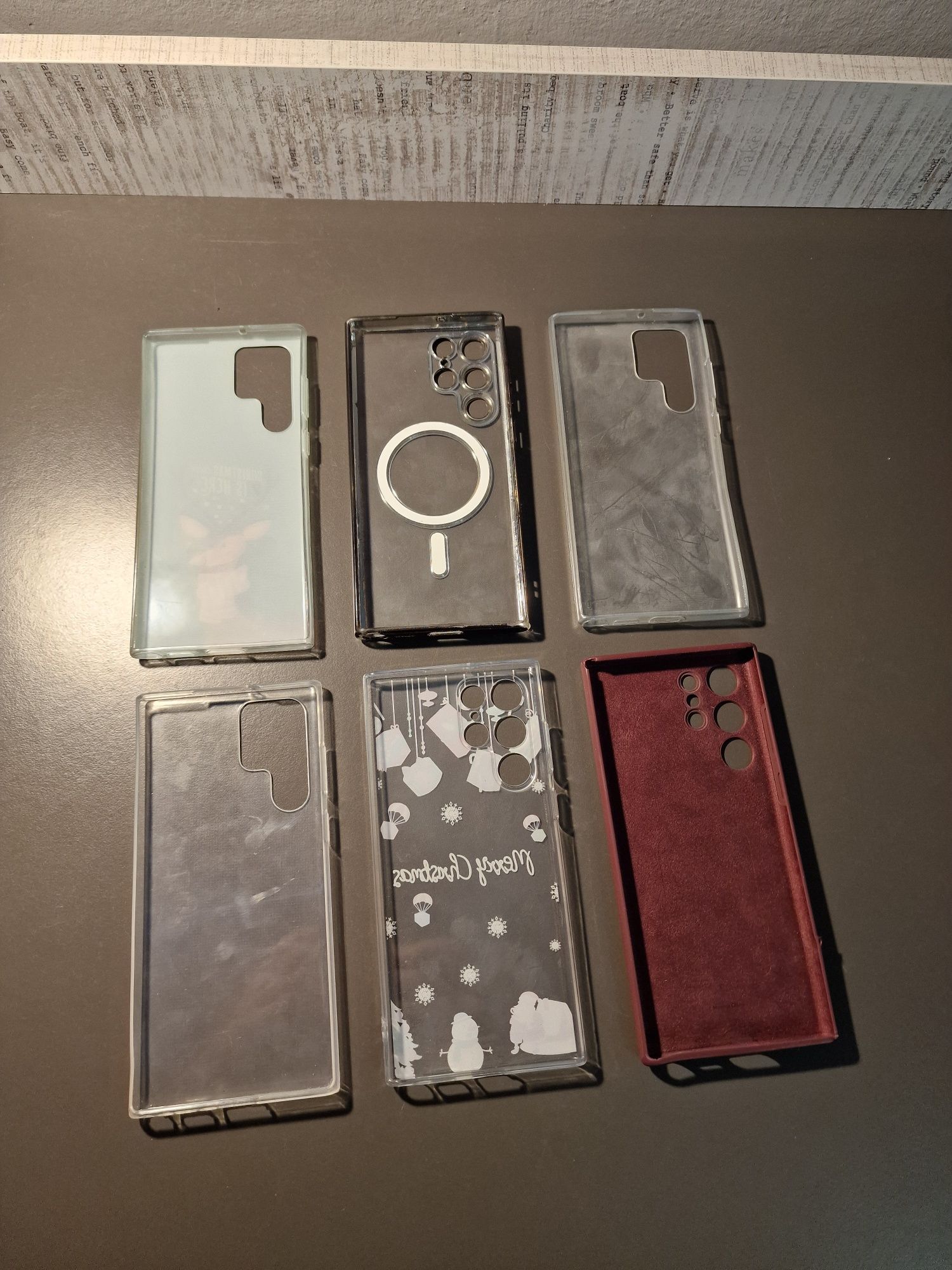 Etui Samsung S22 Ultra - 6 sztuk