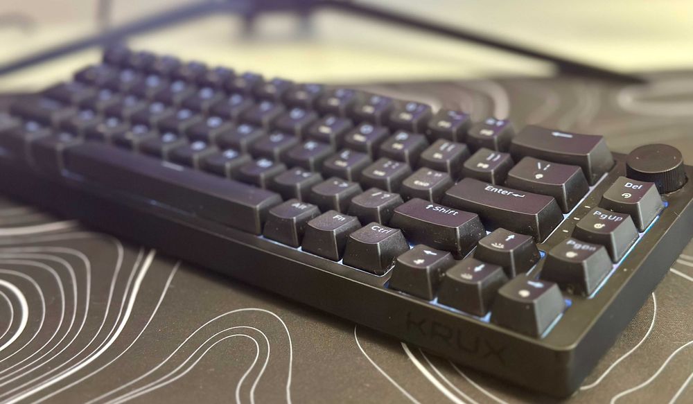 Klawiatura KRUX ATAX 65% PRO RGB Wireless GATERON yellow pro