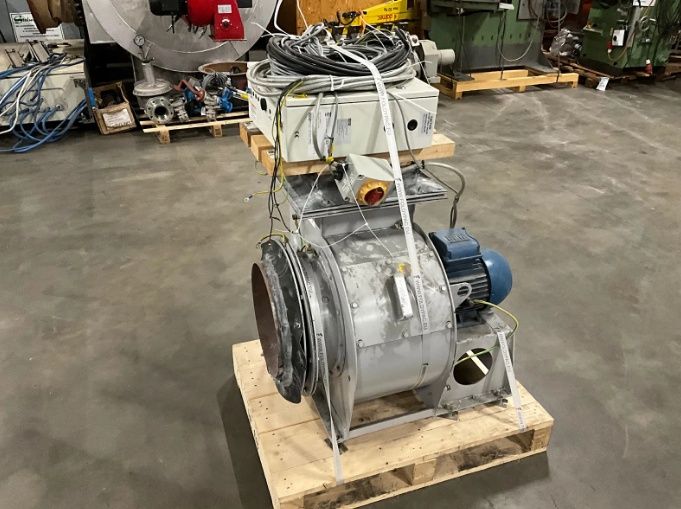 System odciągowy odciąg wyciąg 4kw woodcock Wilson+skrzynka sterowania