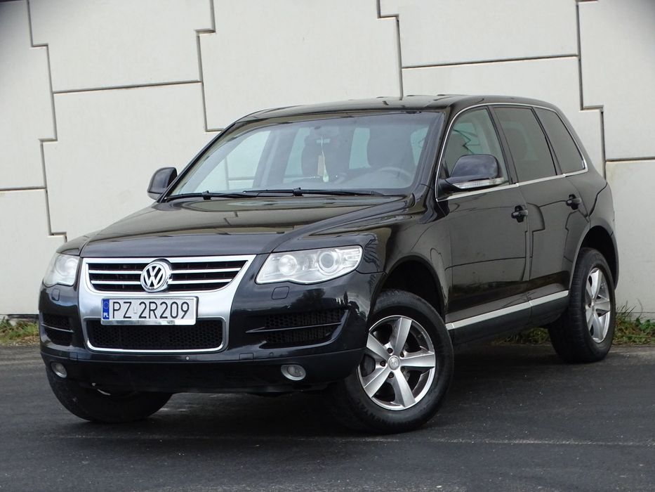 Volkswagen Touareg LIFT-Stan BDB-Bez Wkładu Finansowego-Hak-2Kpl Kół-Nawigacja-Parktronik