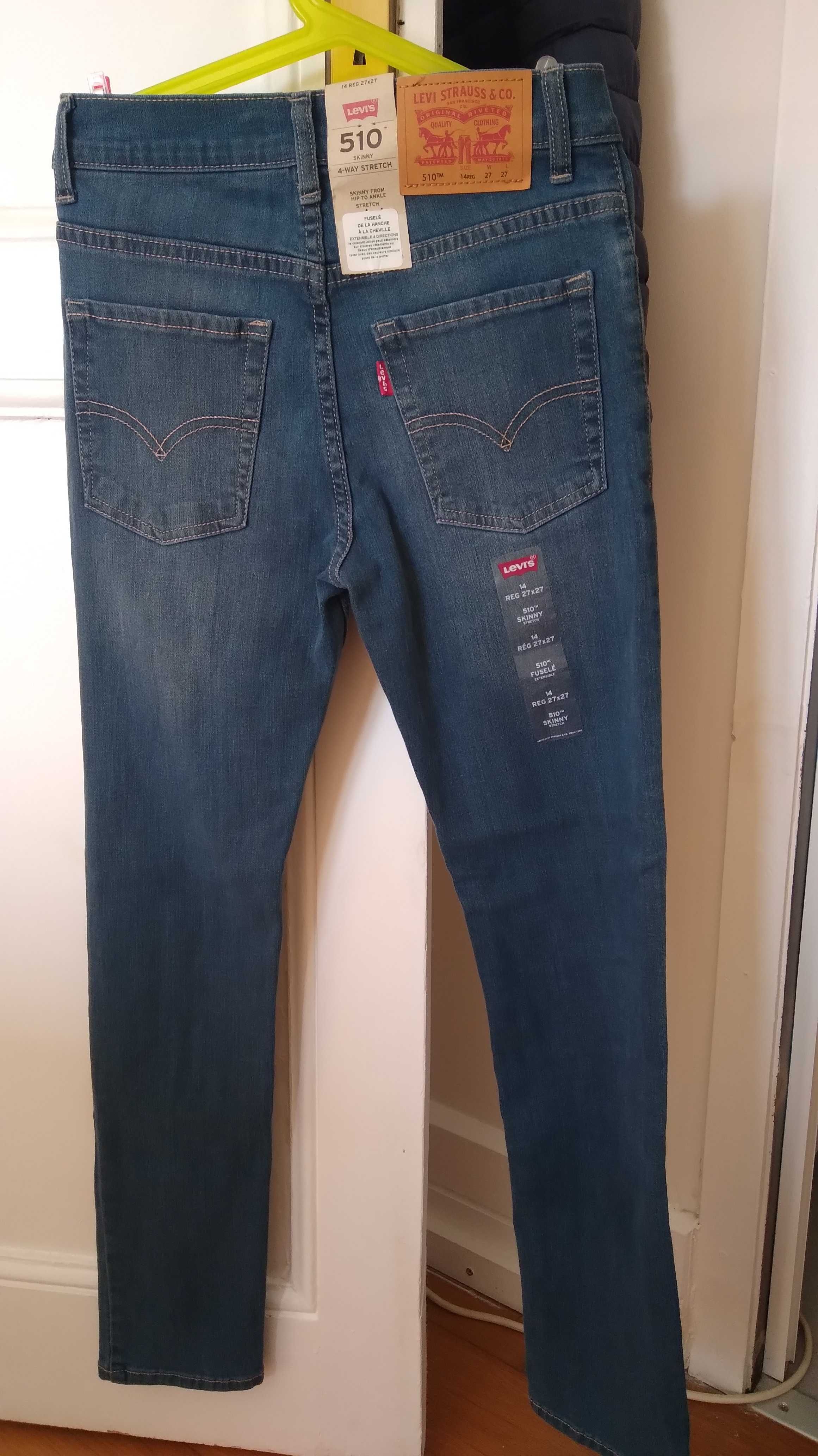 Levi's 14 anos/ tam.27 novo