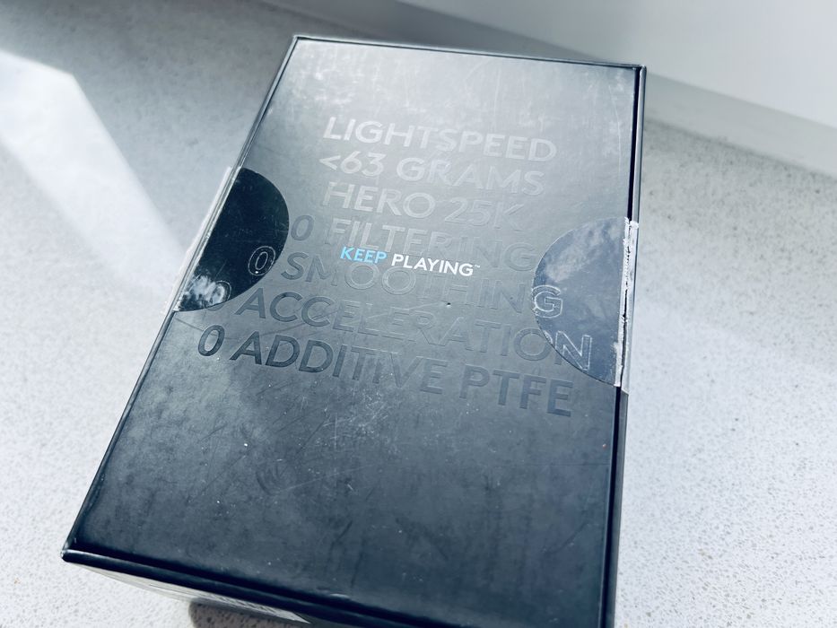 Logitech G Pro X Superlight – stan bardzo dobry! Lekka, szybka