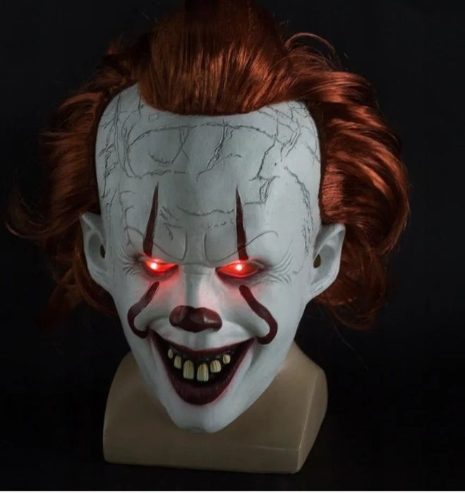 Maska  Klauna "TO" Pennywies Led