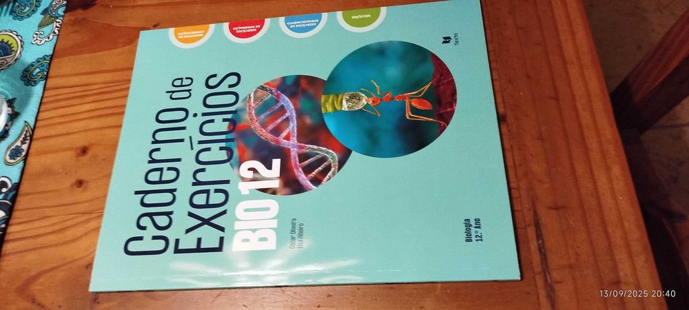 Bio 12 - Biologia - Caderno de Exercicios